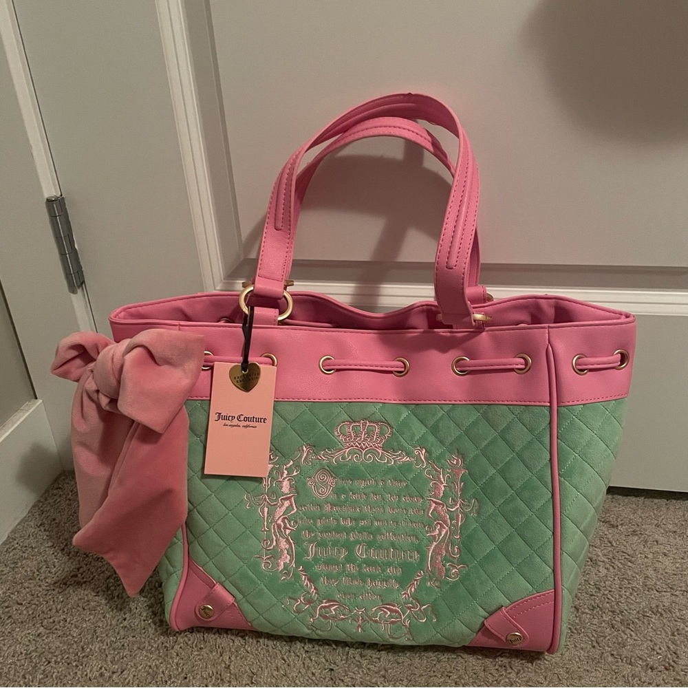 juicy couture pink and green daydreamer, brand new with tags🩷